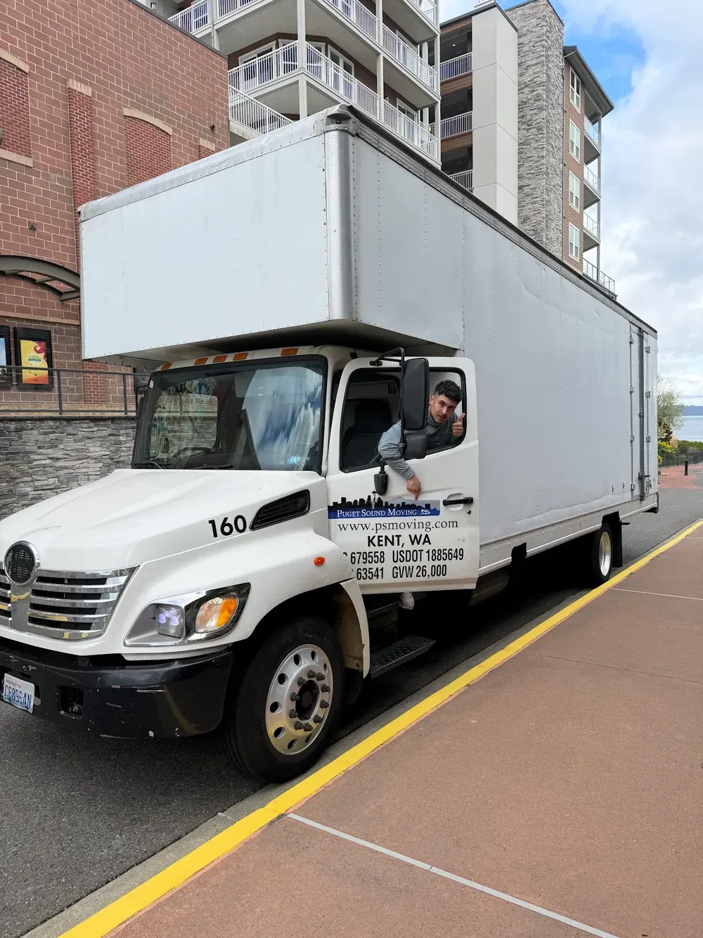 Photo from Jacob B.’s move with Puget Sound Moving