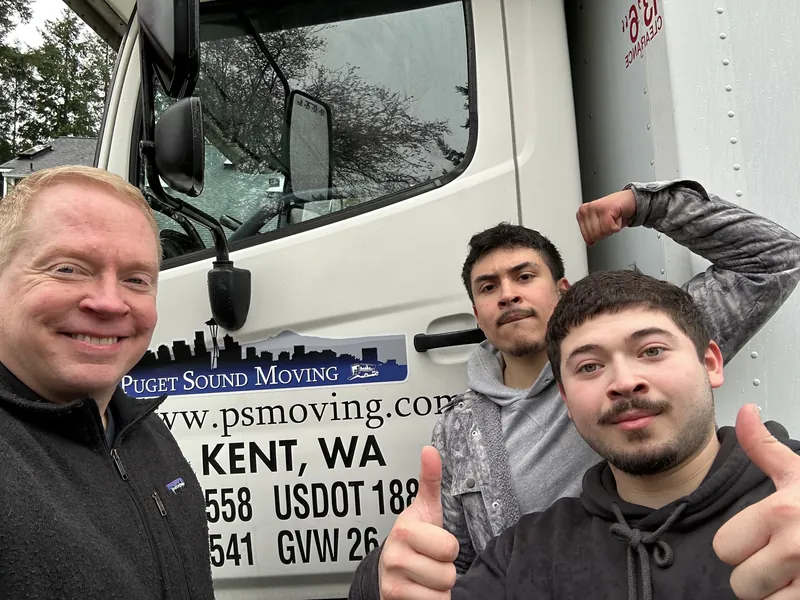 Photo from Brent W.’s move with Puget Sound Moving